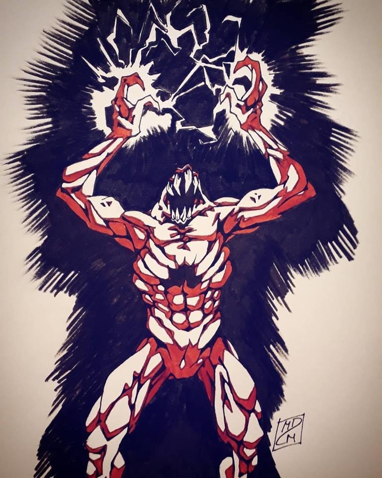 27th day's prompt is: "Thunder#

The Shamblers are powerful and tyrant interdimensional beings. They can crush and throw thunderbolts to instantly kill prey