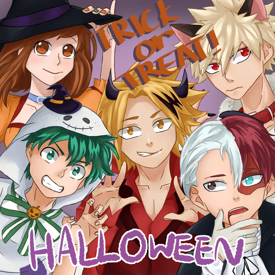Artstation Halloween Bnha Siaw Li En