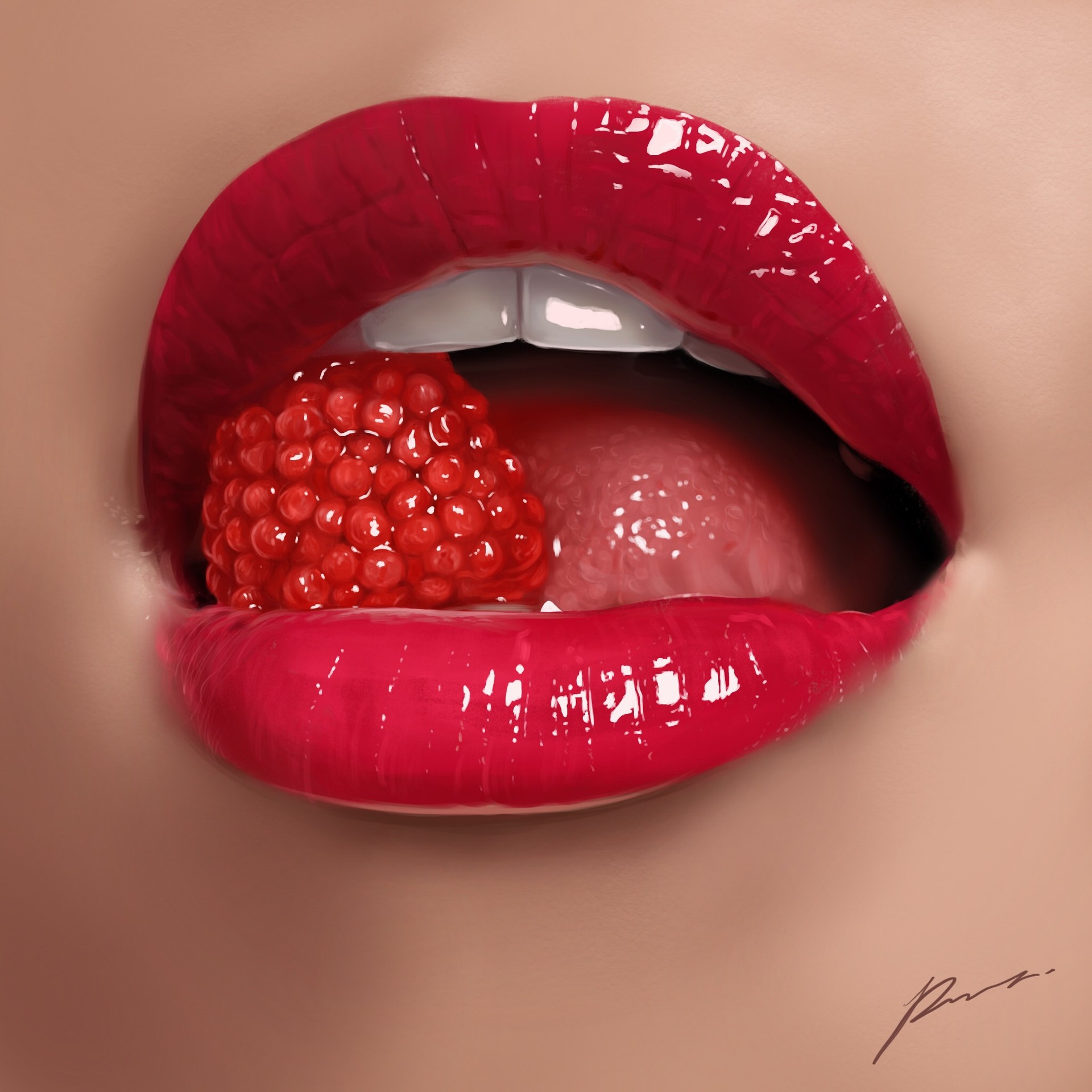 Artstation Glossy Lips Sirisilp Pex Cil Pingmuang