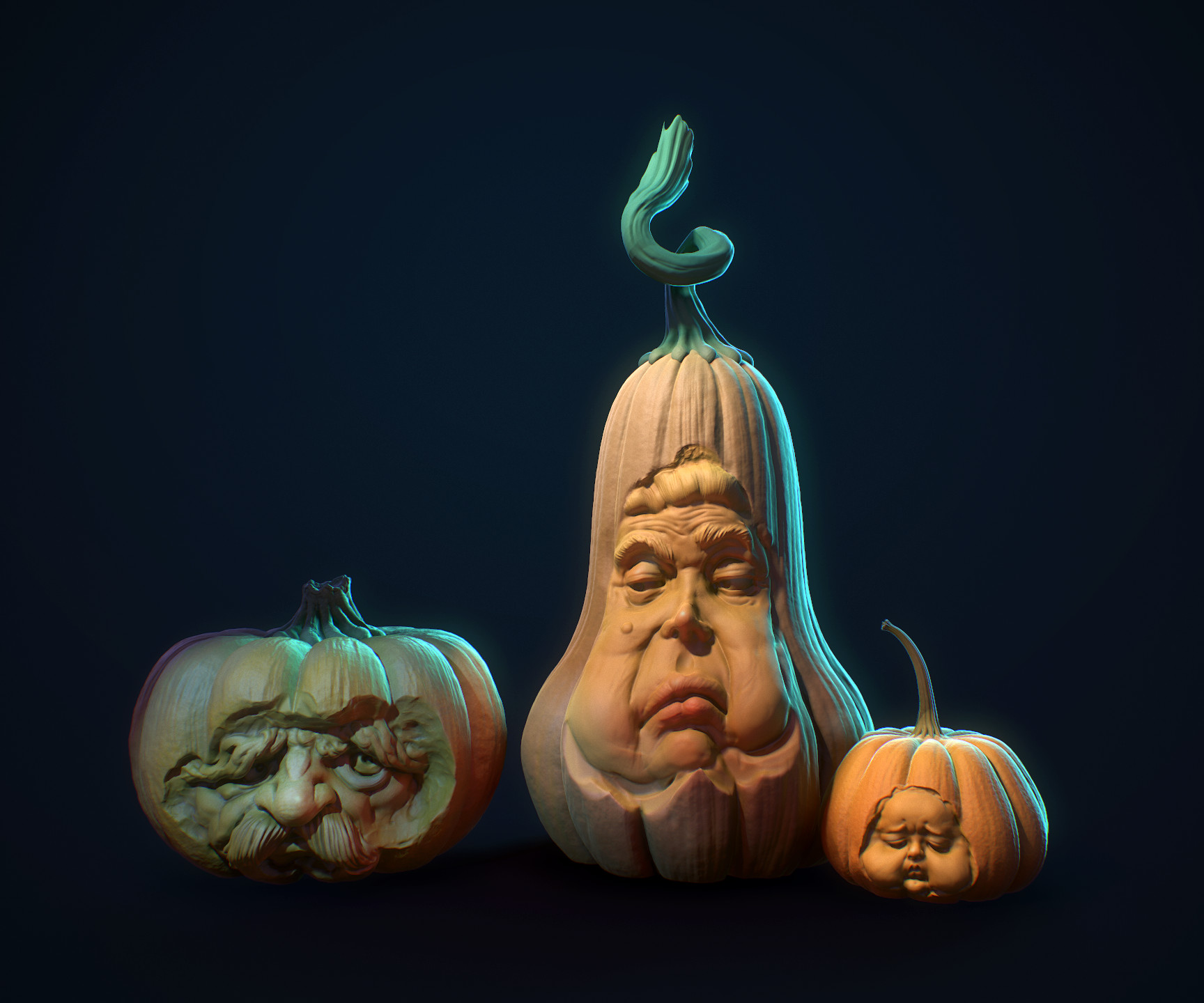 ArtStation - Pumpkins situation
