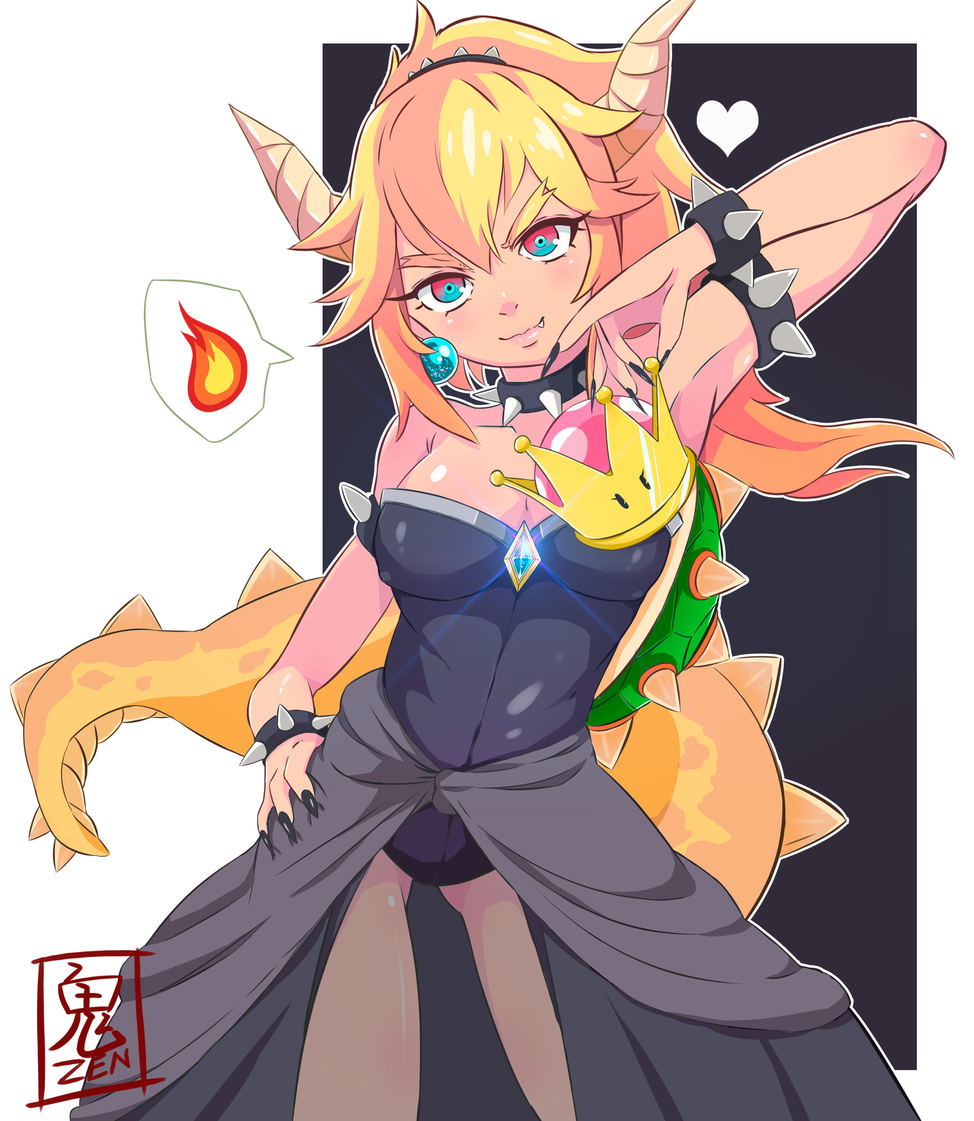 Artstation Bowsette Bryan Onizen Thomas Had to do a doodle for this meme lol x'd but i really like how it came out x3c #bowsette #bowsette_fanart #doodles. artstation bowsette bryan onizen thomas