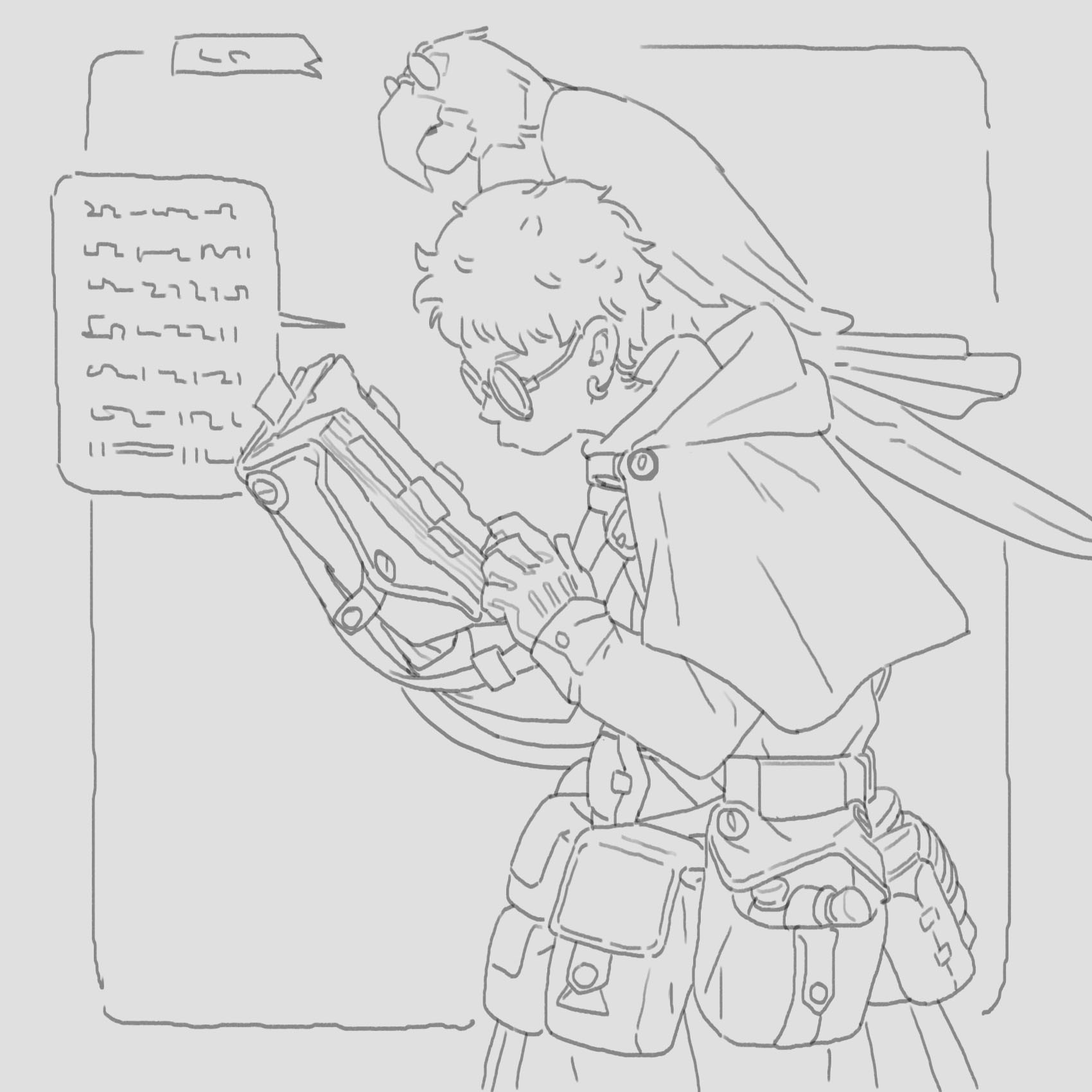 Rong Chen - Linework