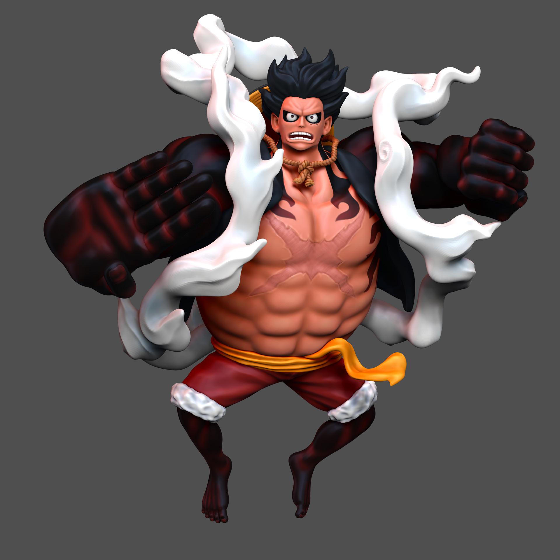 ArtStation - Gear 4 Luffy