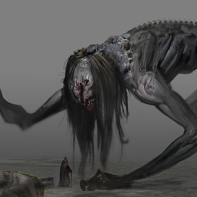 Ahmx hilmi creature sketch