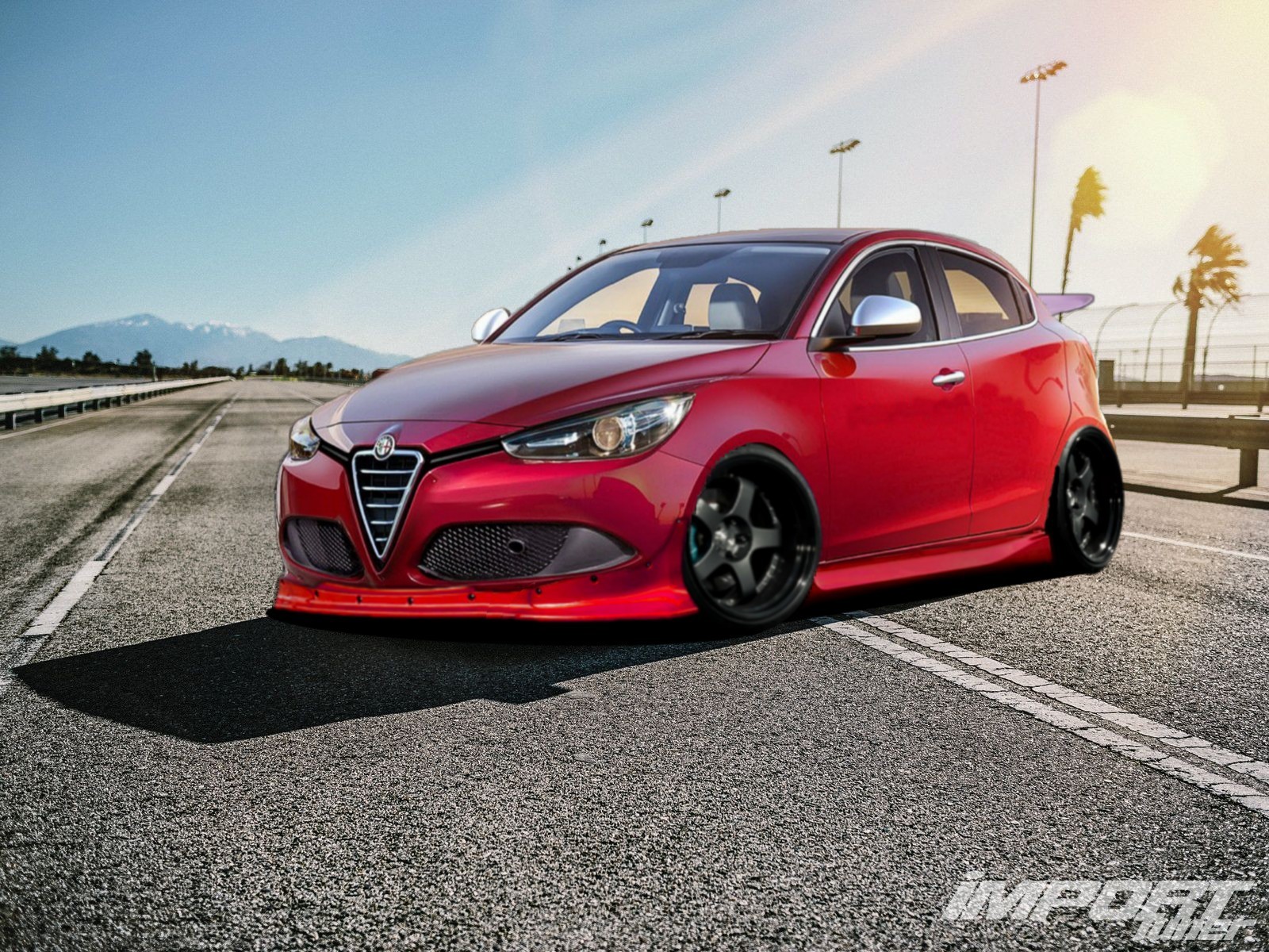 Alfa romeo mito best sale wide body kit