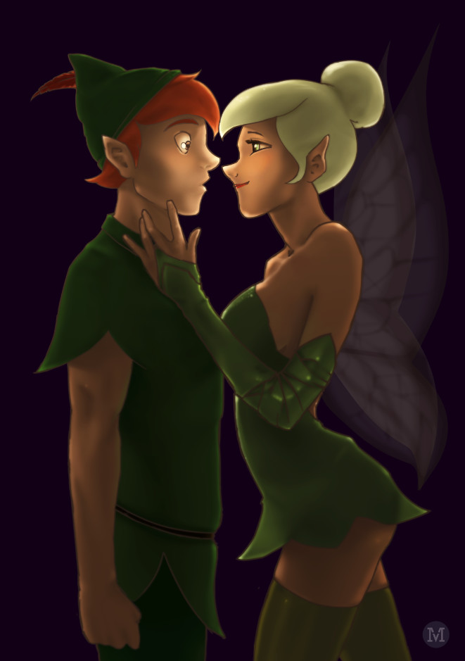 tinkerbell and peter pan relationship