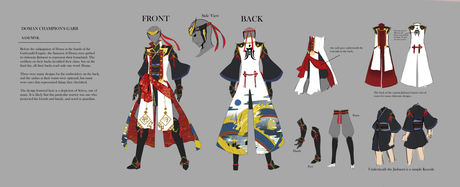 Ffxiv Design Contest 2022 Melee Dps Submissions
