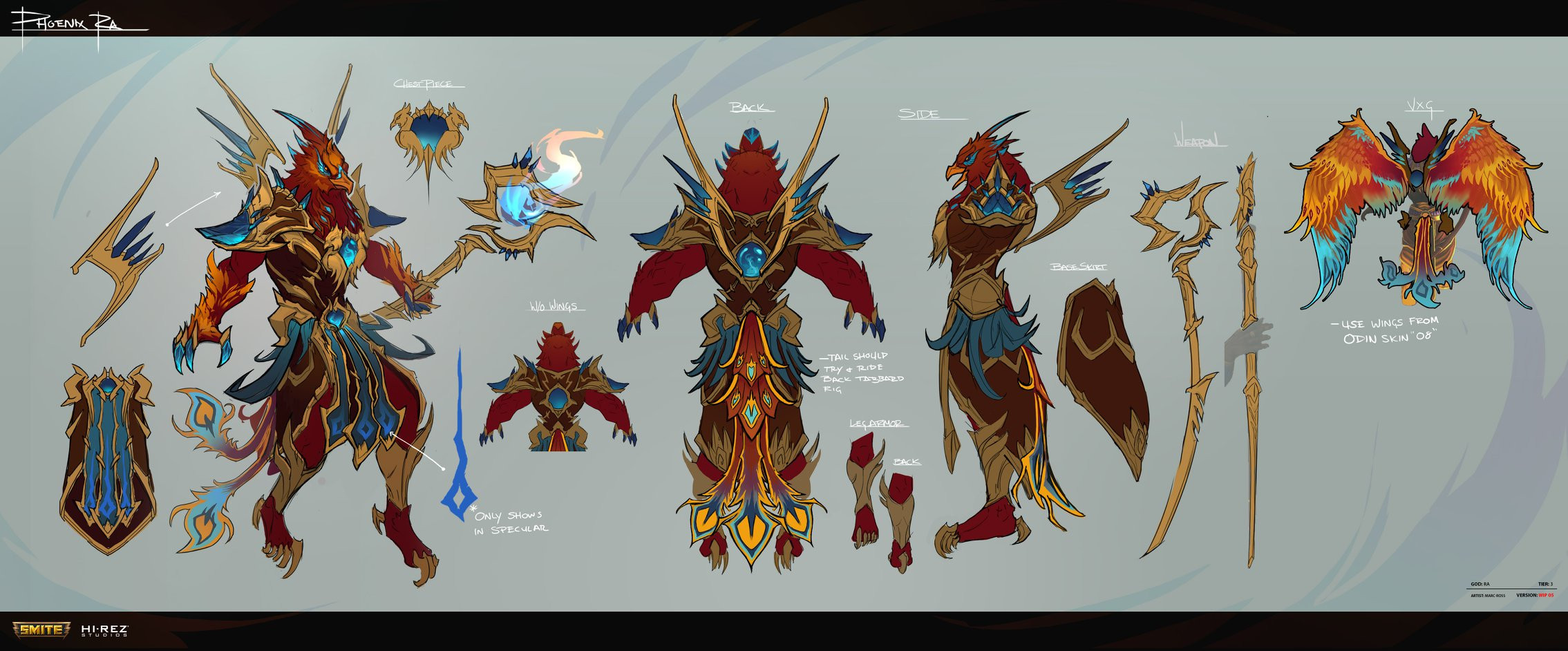 ra skin update smite