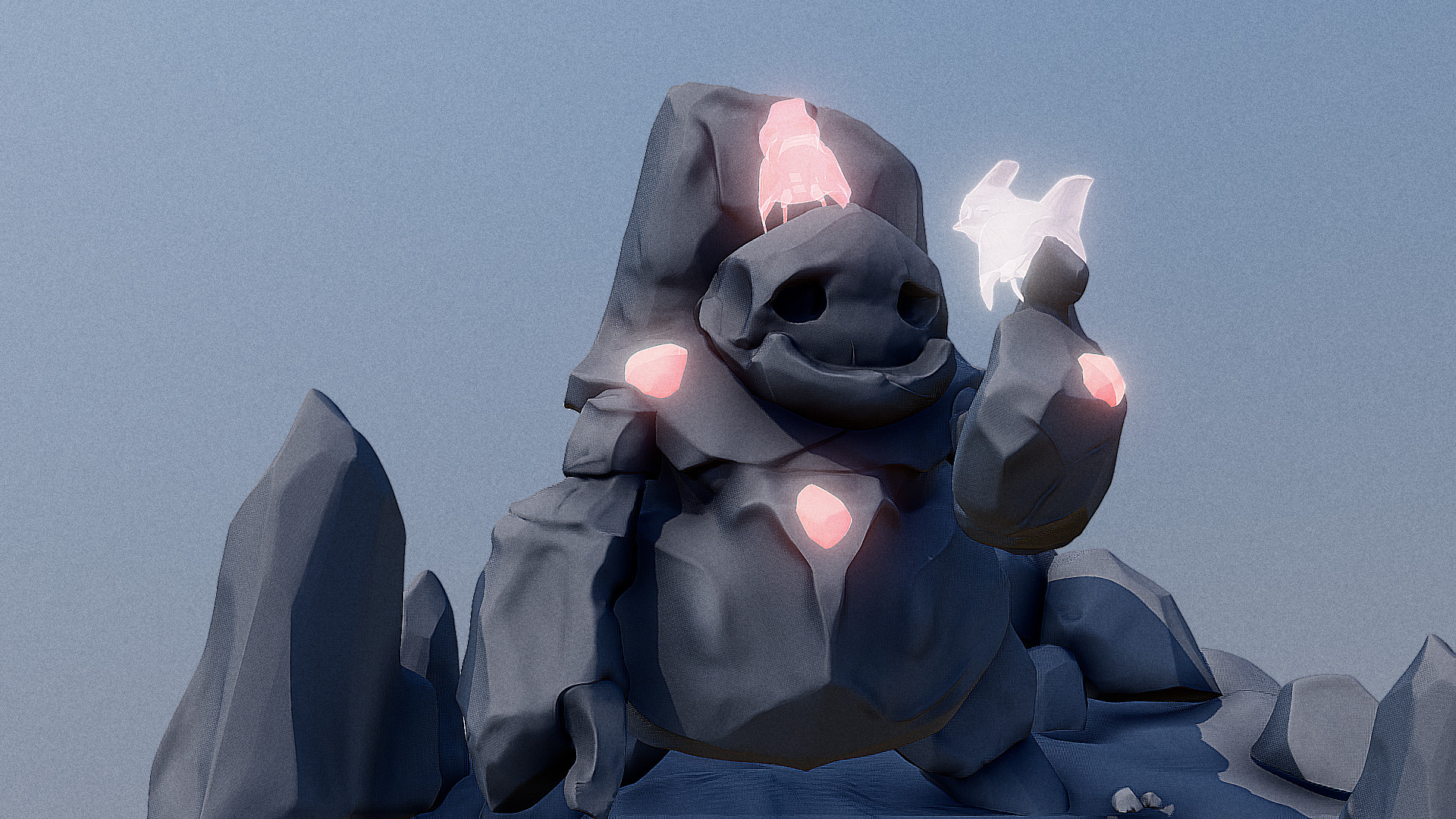 Artstation Fat Golem Victor Cuadot