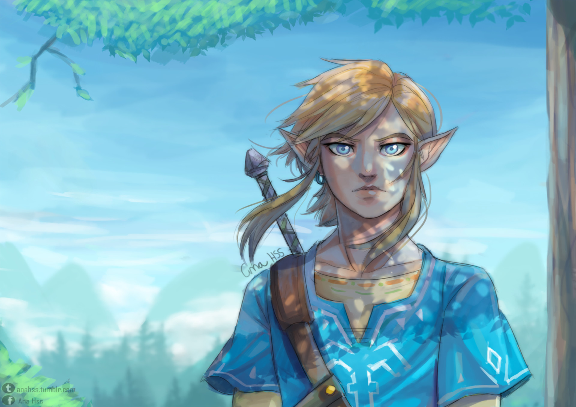 ArtStation - Link (The Legend of Zelda: Breath of the Wild)