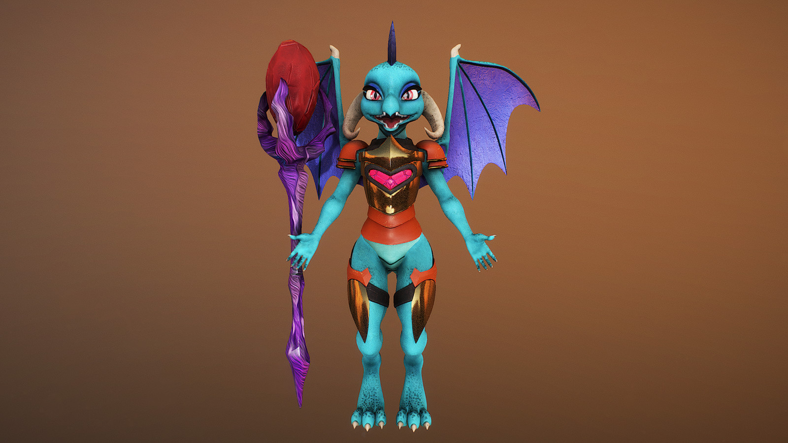 Ember will enter the animation looking serious and formidable only to be showed up by Spike who will waddle onto stage in his over-sized armor, trip and break the tension.