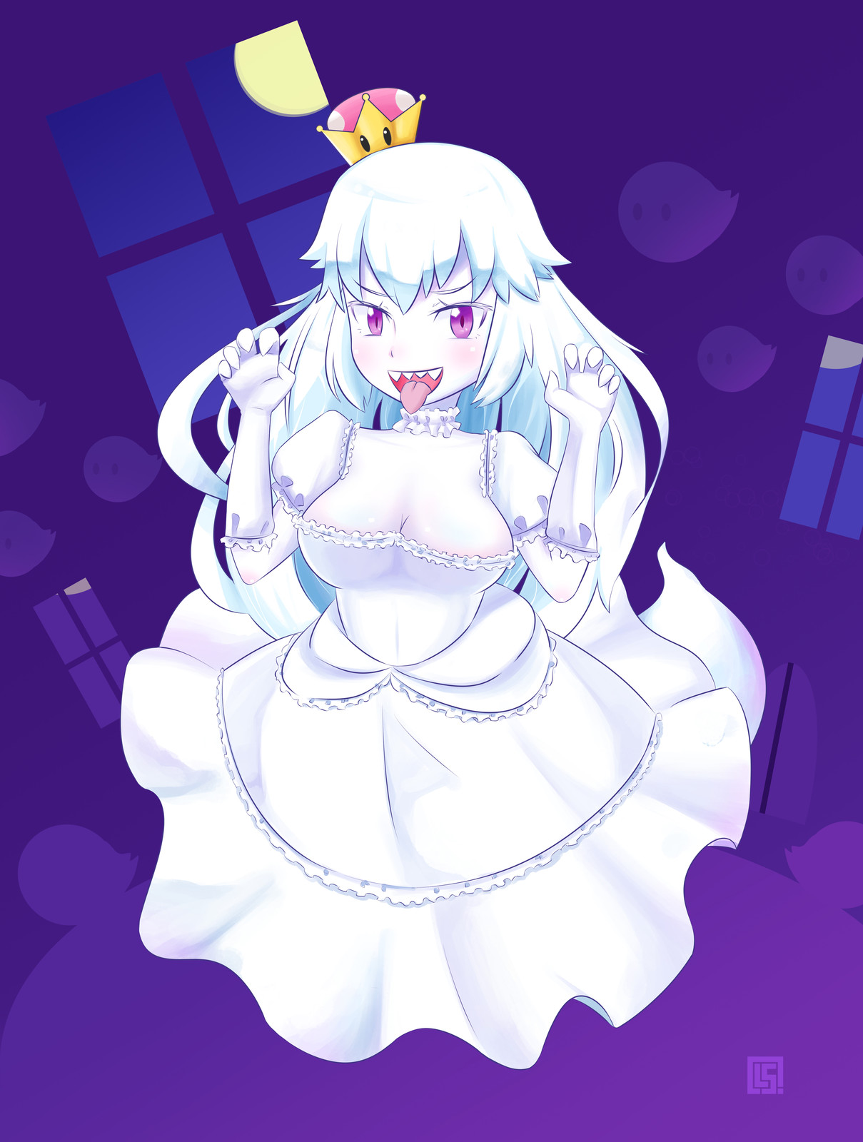 Artstation King Boo Princess Seksith Sae Ia