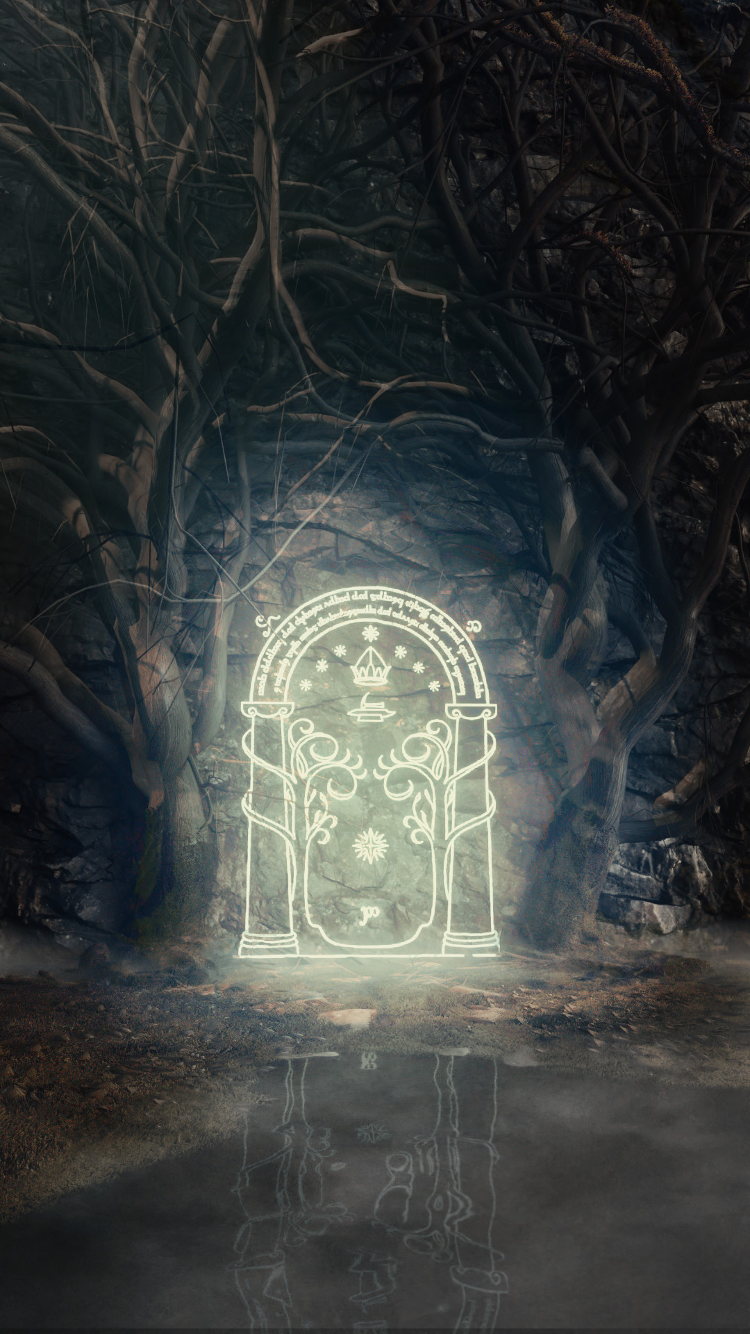 Artstation Gate Of Moria Vladimir Stana