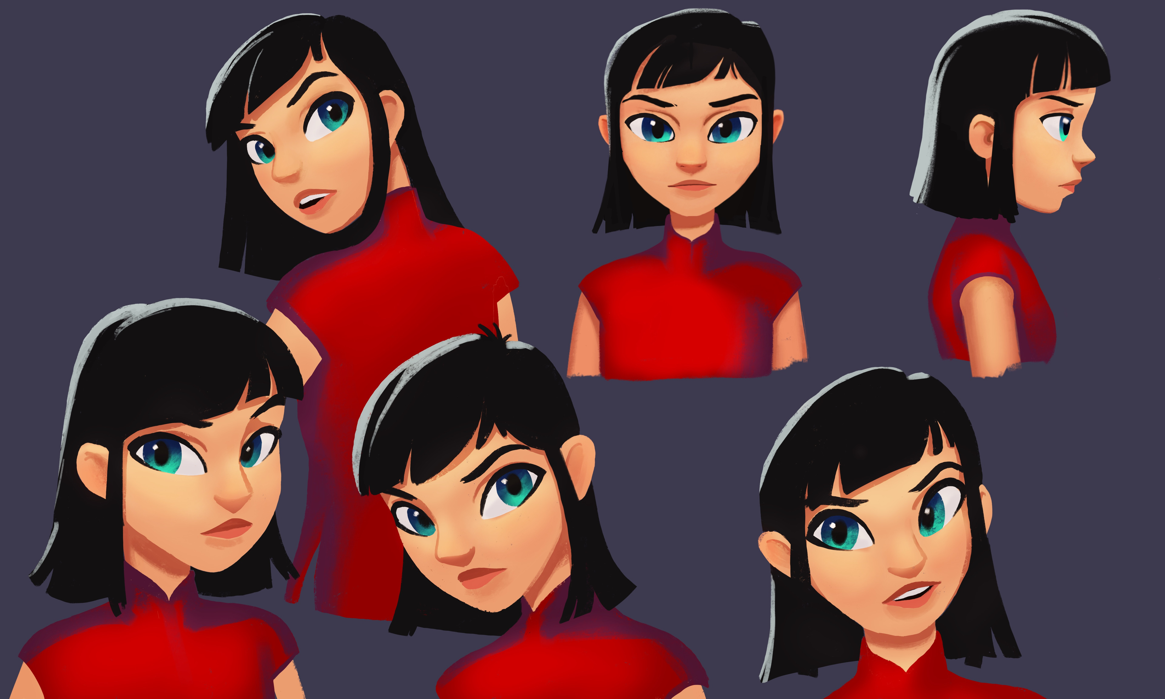 Some face designs