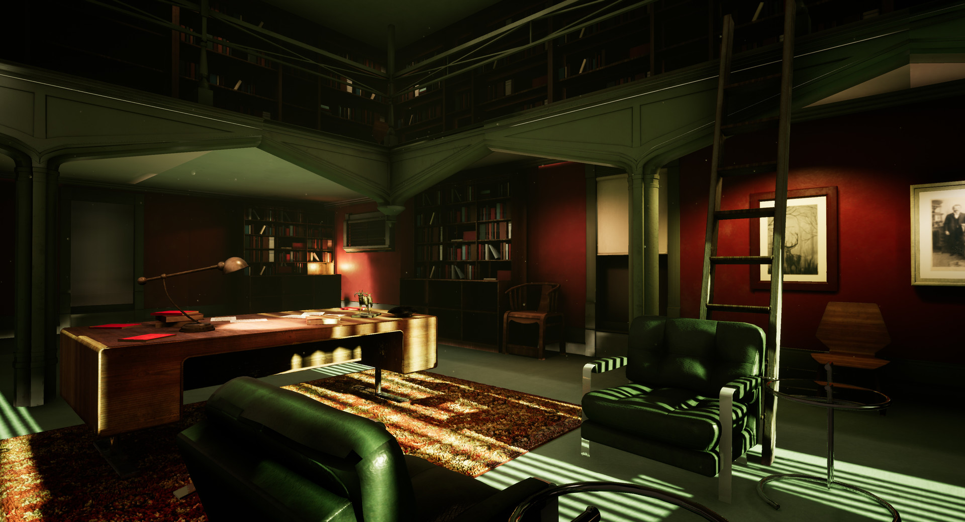 ArtStation Hannibal Lecter's Office [UE4]