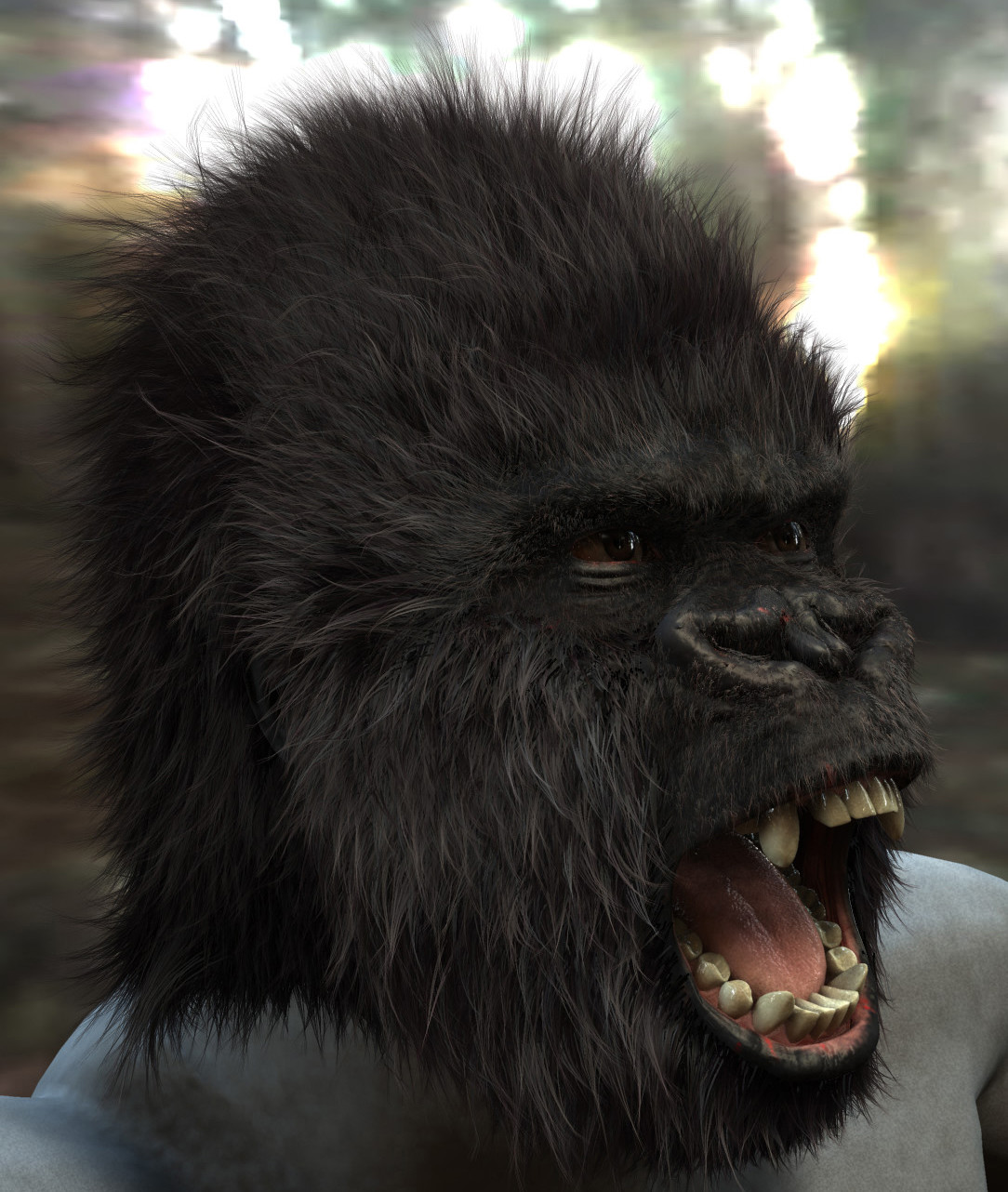 Mauricio Dal Fabbro - King Kong fur test