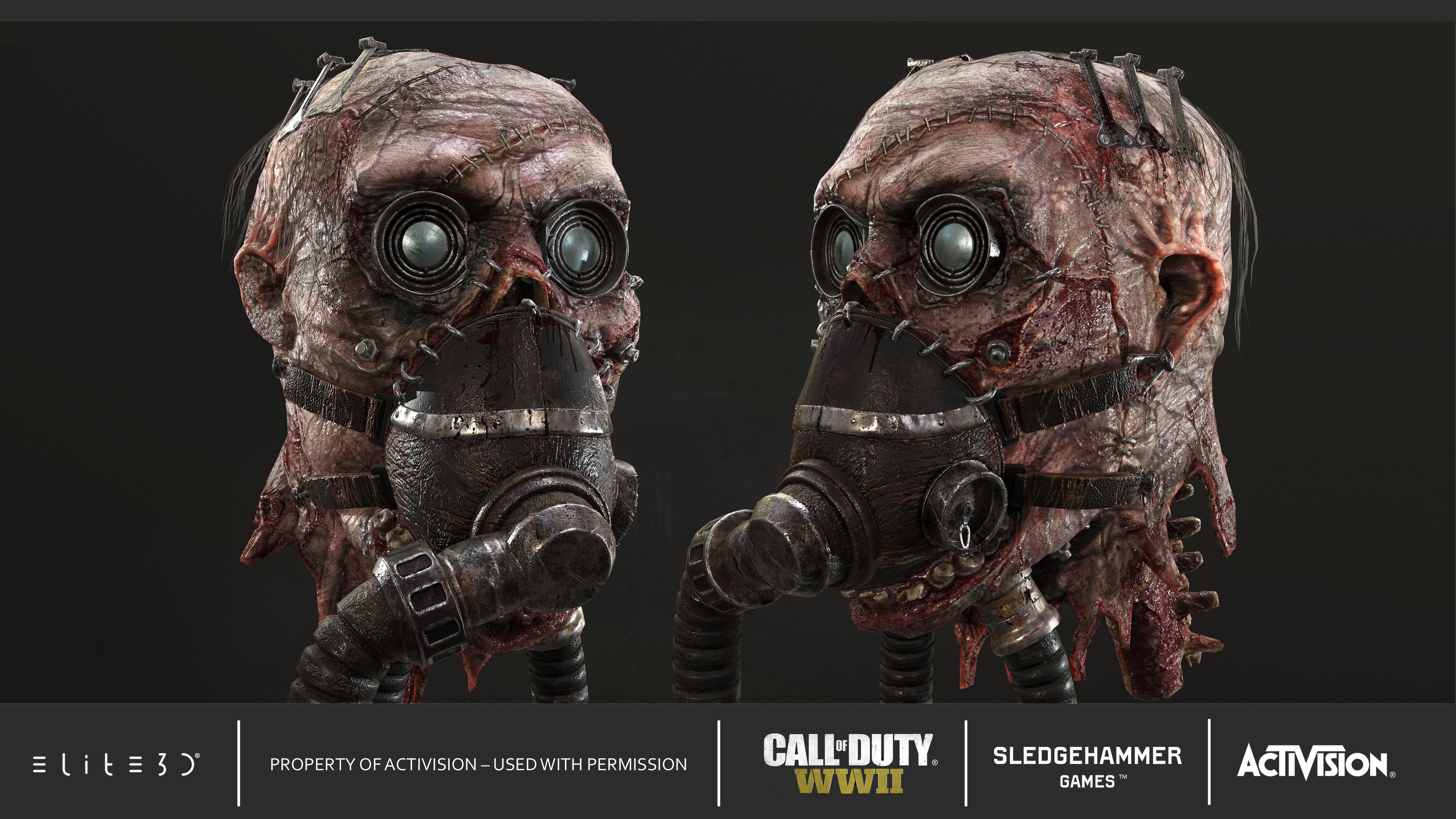 Artstation Call Of Duty Wwii Nazi Zombies Head Brenner Sergio