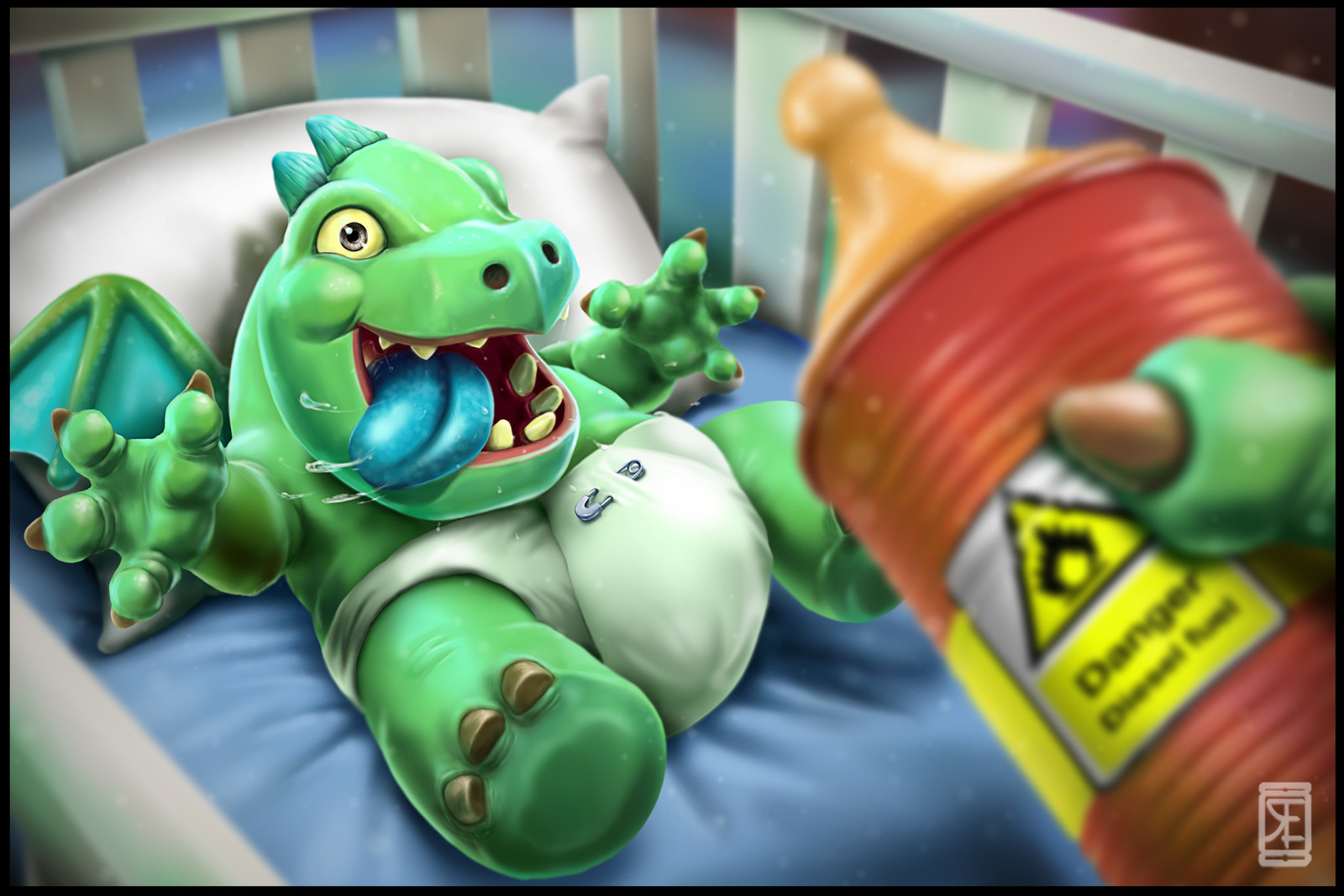 Artstation Baby Dragon Clash Royale Fan Art Ricardo Escovinha