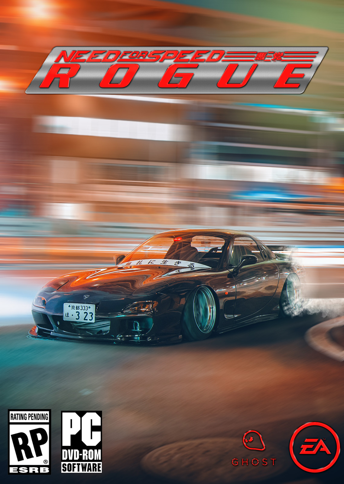 Need for Speed Rogue (EU Cover - Classic) [Original Image by Khyzyl Saleem]