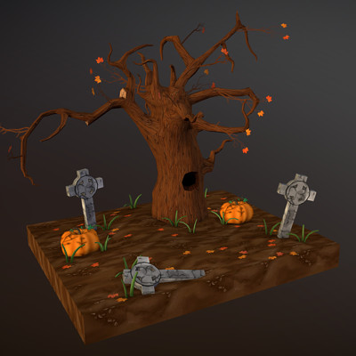Halloween Graveyard