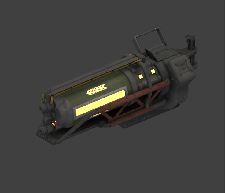 Gatling Laser Fusion Barrel