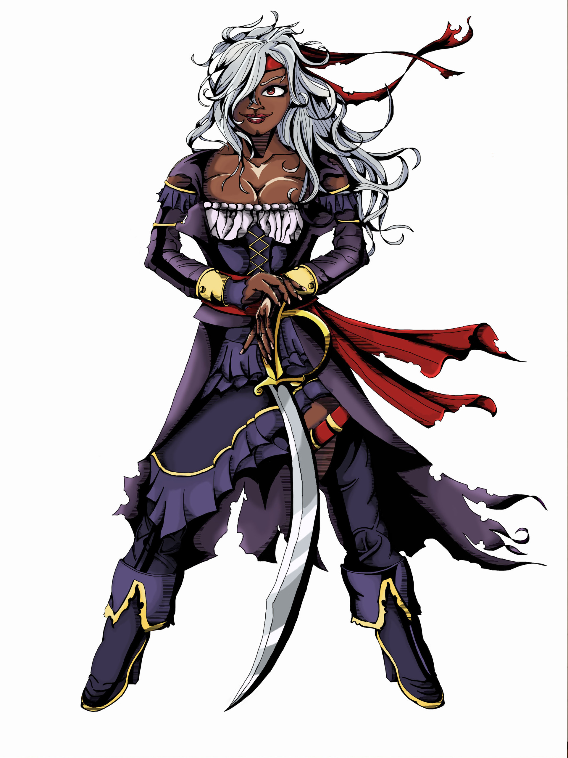 a female pirate captain in the desert anime art  Stable Diffusion   OpenArt