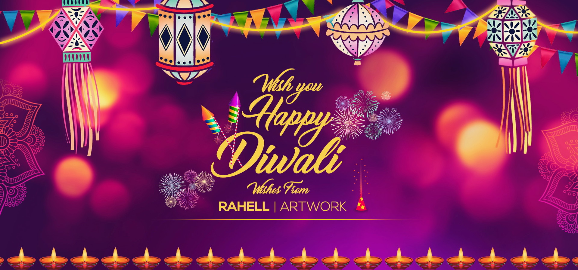Artstation Happy Diwali 2k18 Rahell Artwork Rahell Artwork