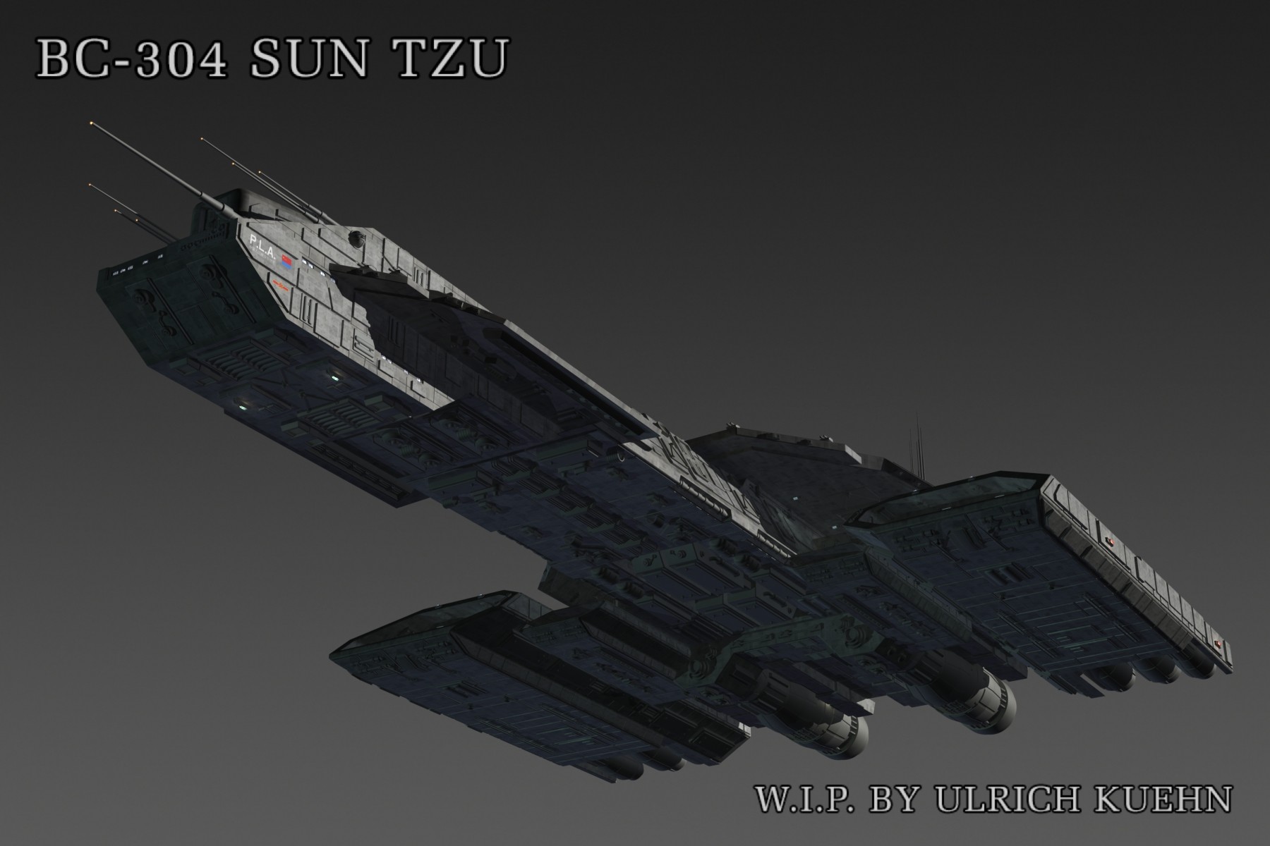 Artstation Sga Daedalus Class Lwo Format Ulrich Kuehn