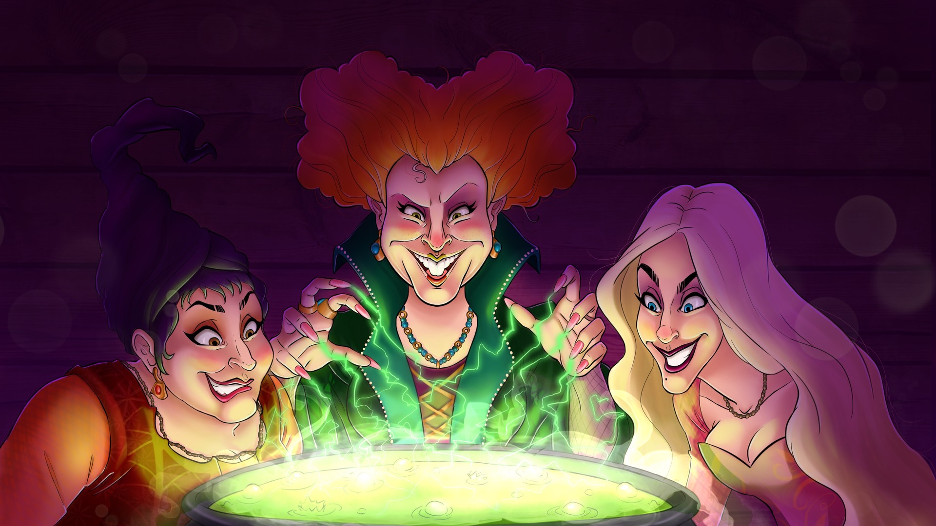 ArtStation Sanderson Sisters