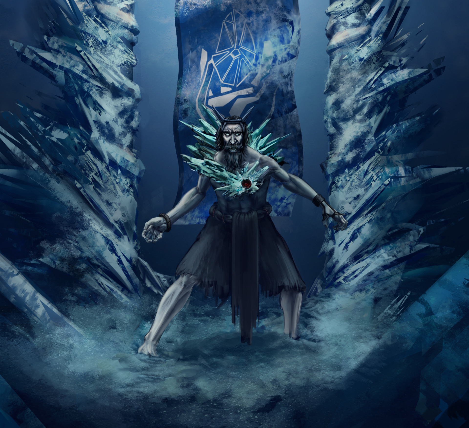ArtStation Ice king