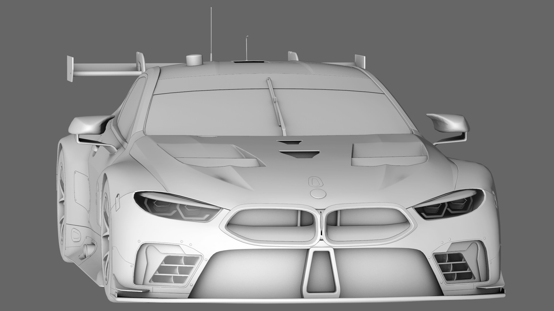 Artstation Bmw M8 Gte Tuan Nguyen