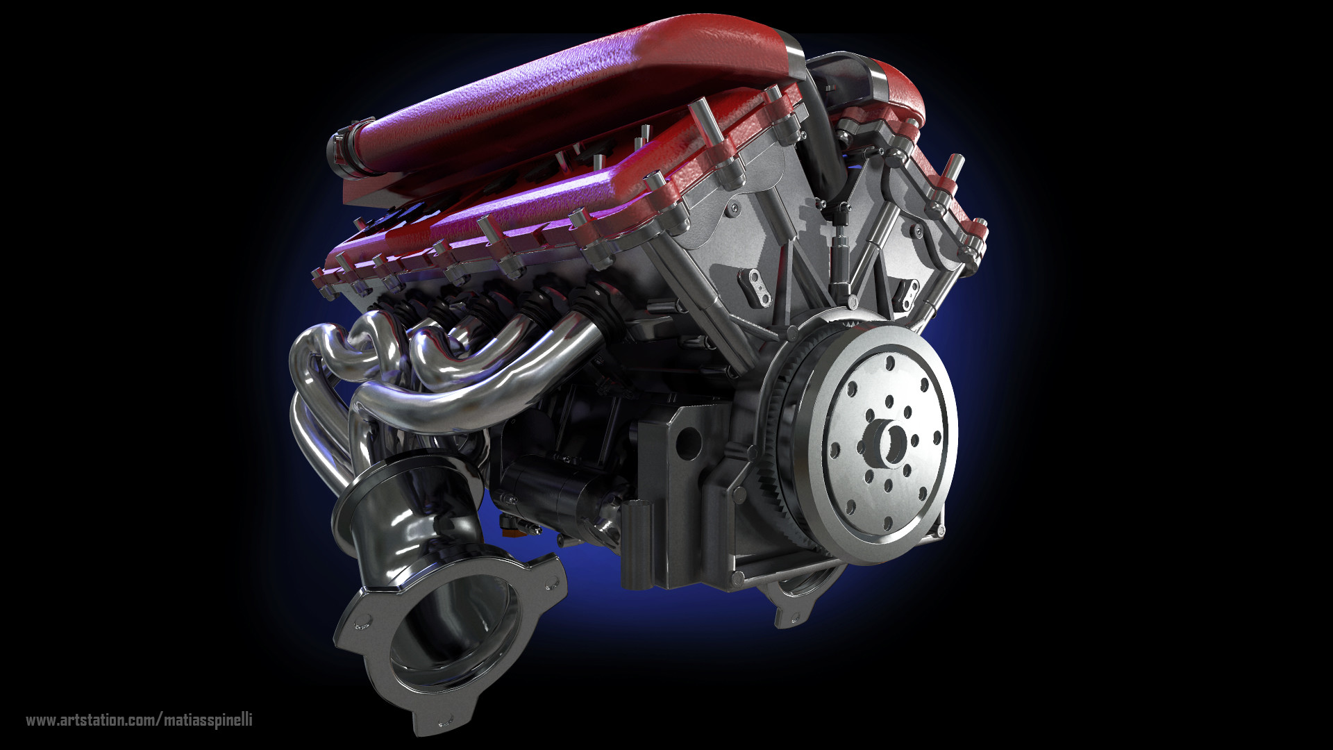 Matias Spinelli V12 Engine