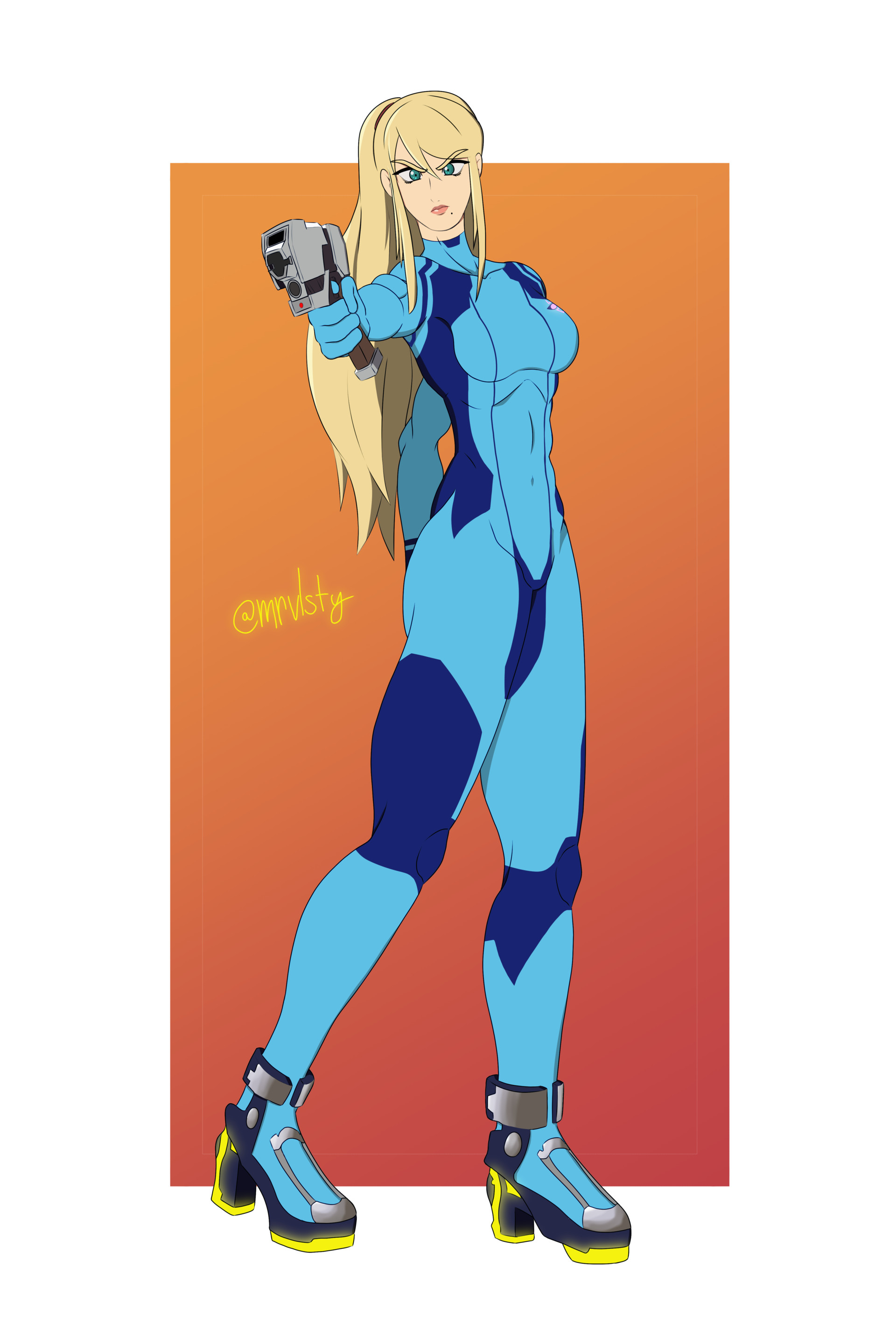 Artstation - Zero Suit Samus Ultimate