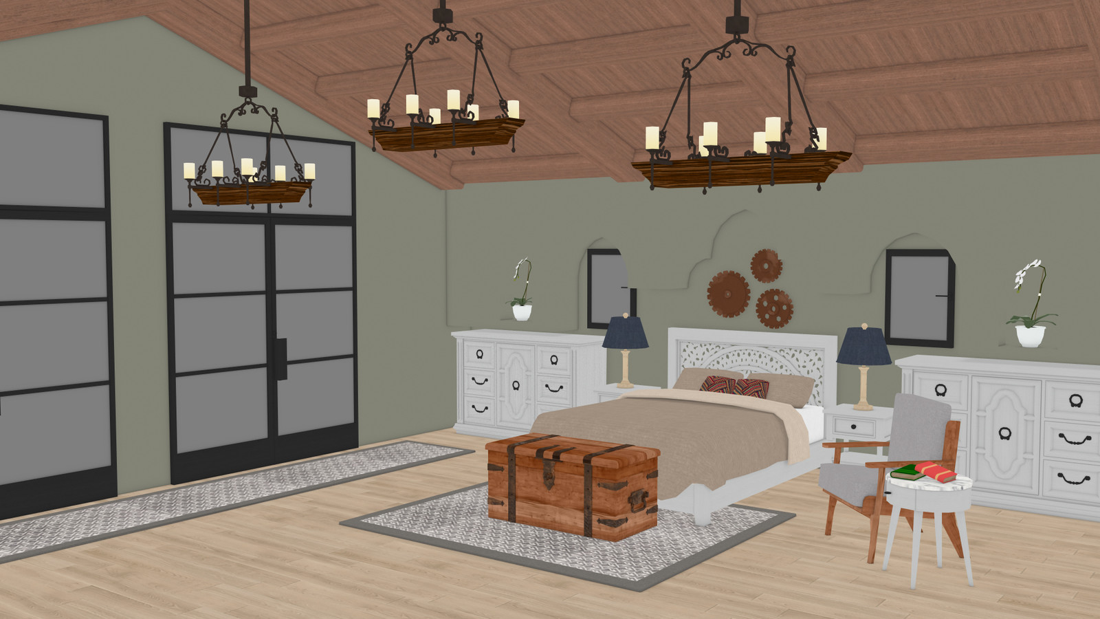 Bedroom Spanish Style Version 3 / Maya 