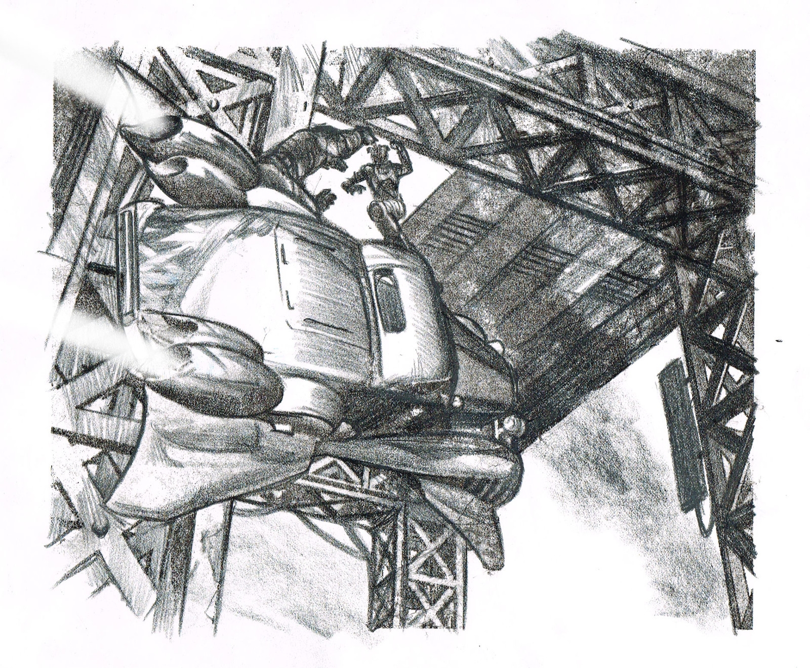 pencil sketch