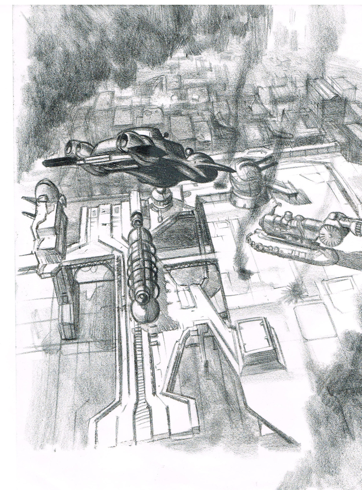pencil sketch