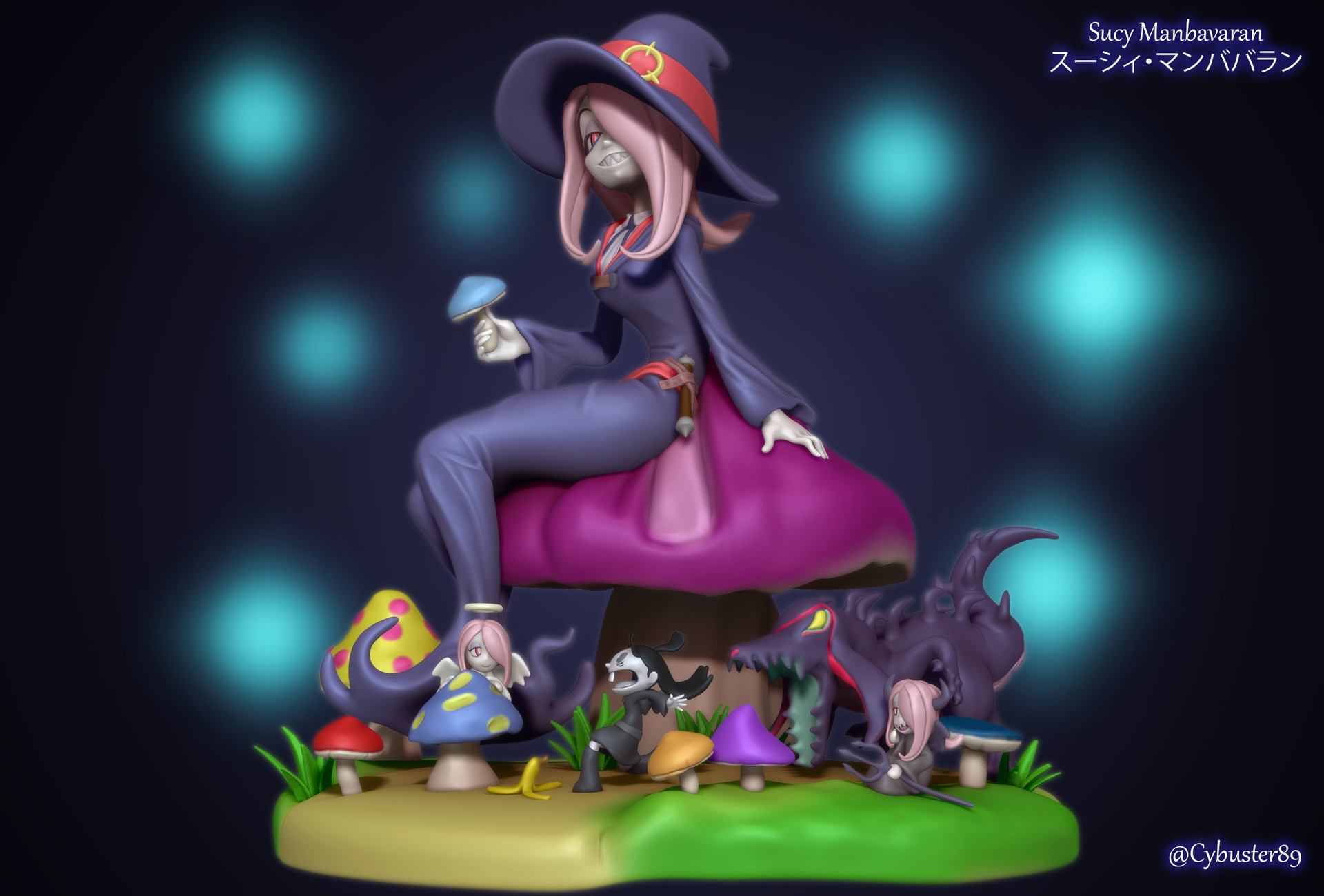 Eddy Estopinan Sucy Manbavaran Little witch academia sucy manbavaran acrylic stand anime keychain trigger new. eddy estopinan sucy manbavaran