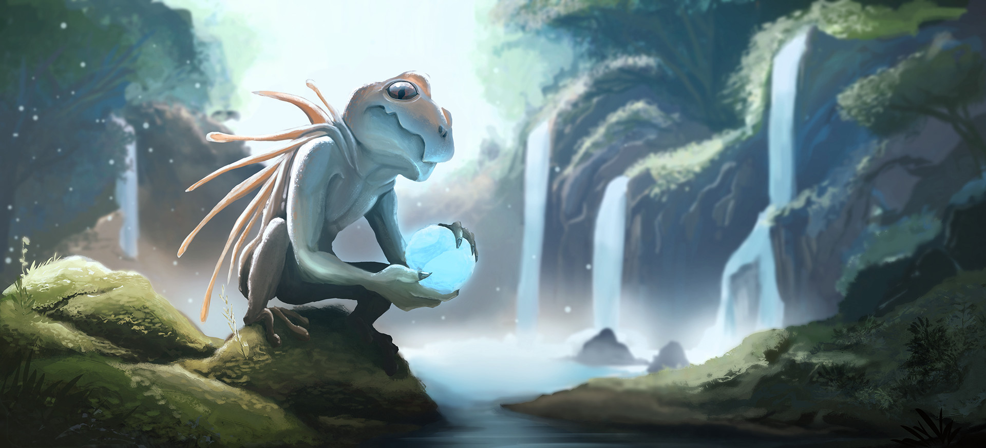 ArtStation - Murloc falls