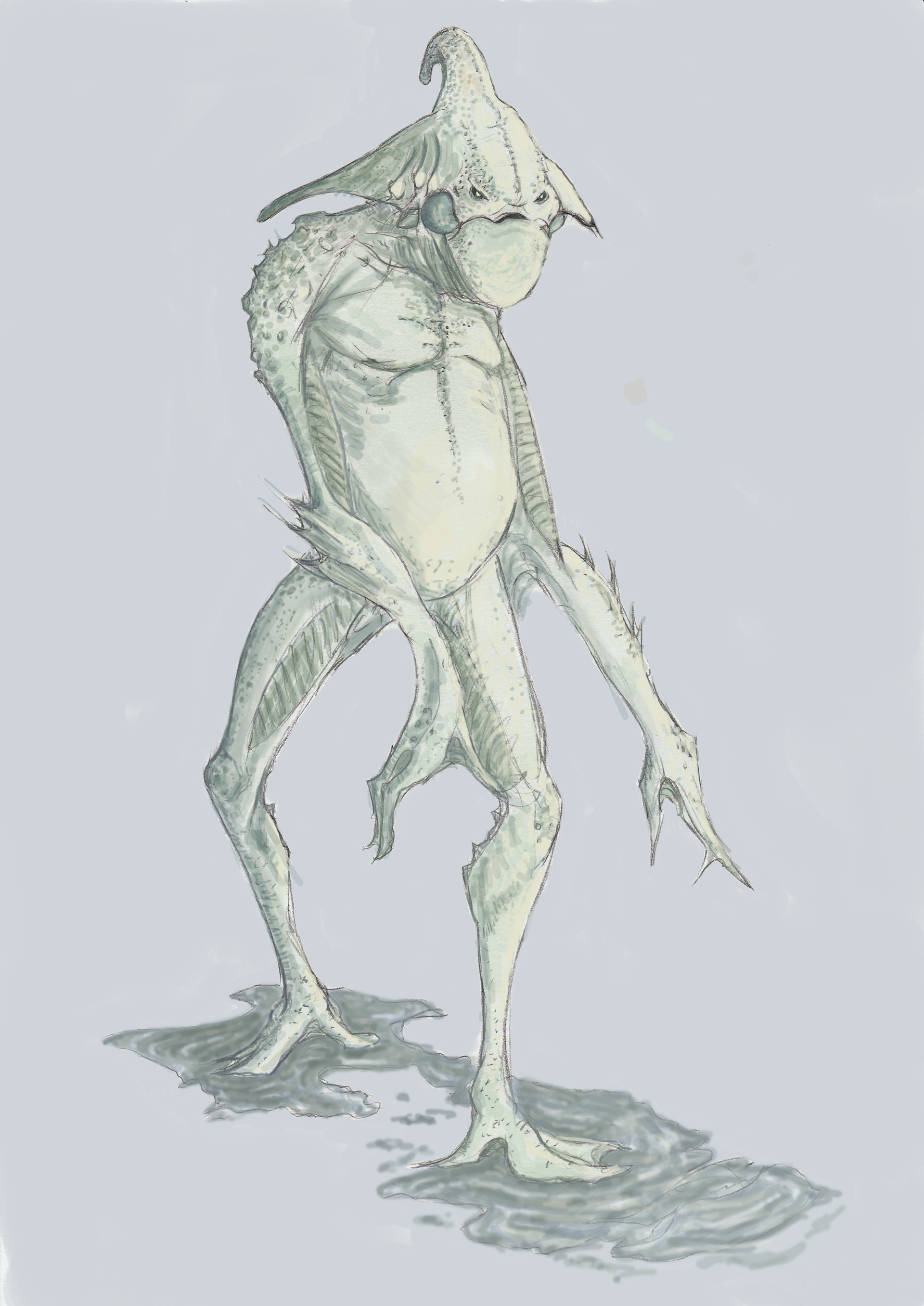 ArtStation - Swamp creature