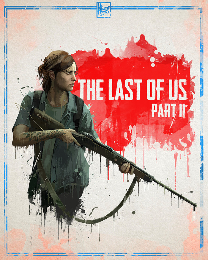 ArtStation - Ellie - The Last of Us 2