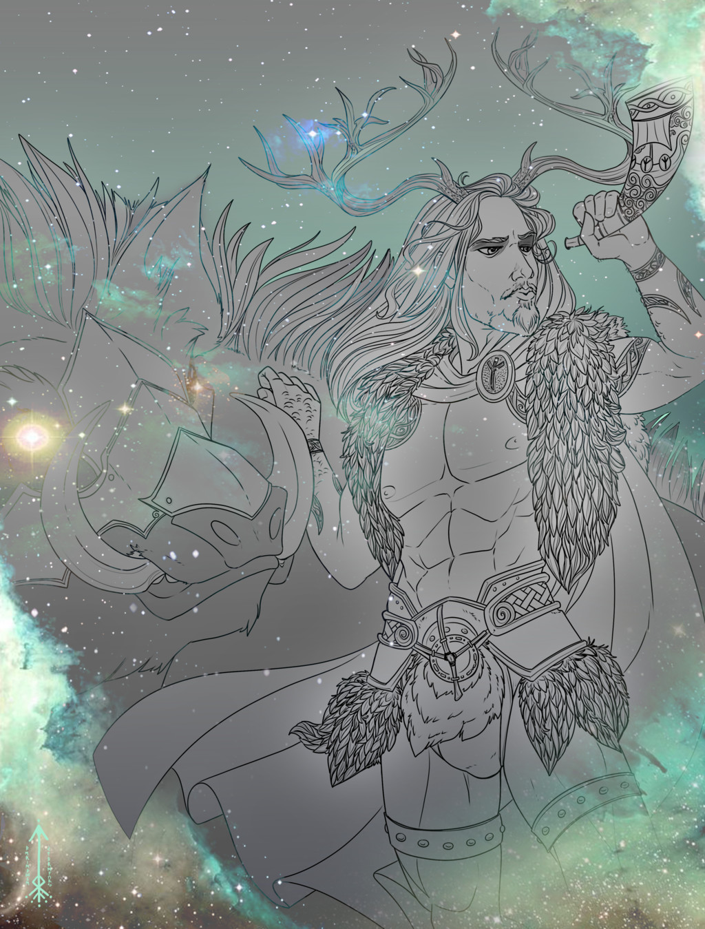 pics Freyr Fantasy Art artstation freyr cinnri starling