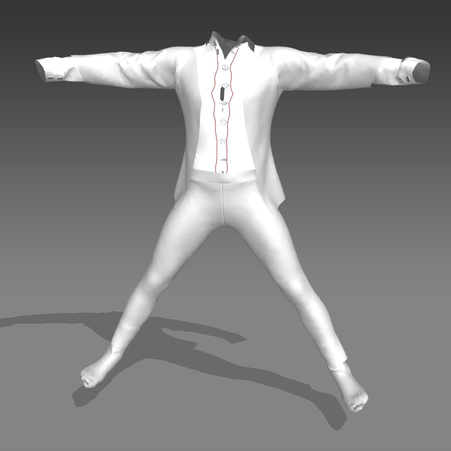 Раскройка одежды для Marvelous Designer