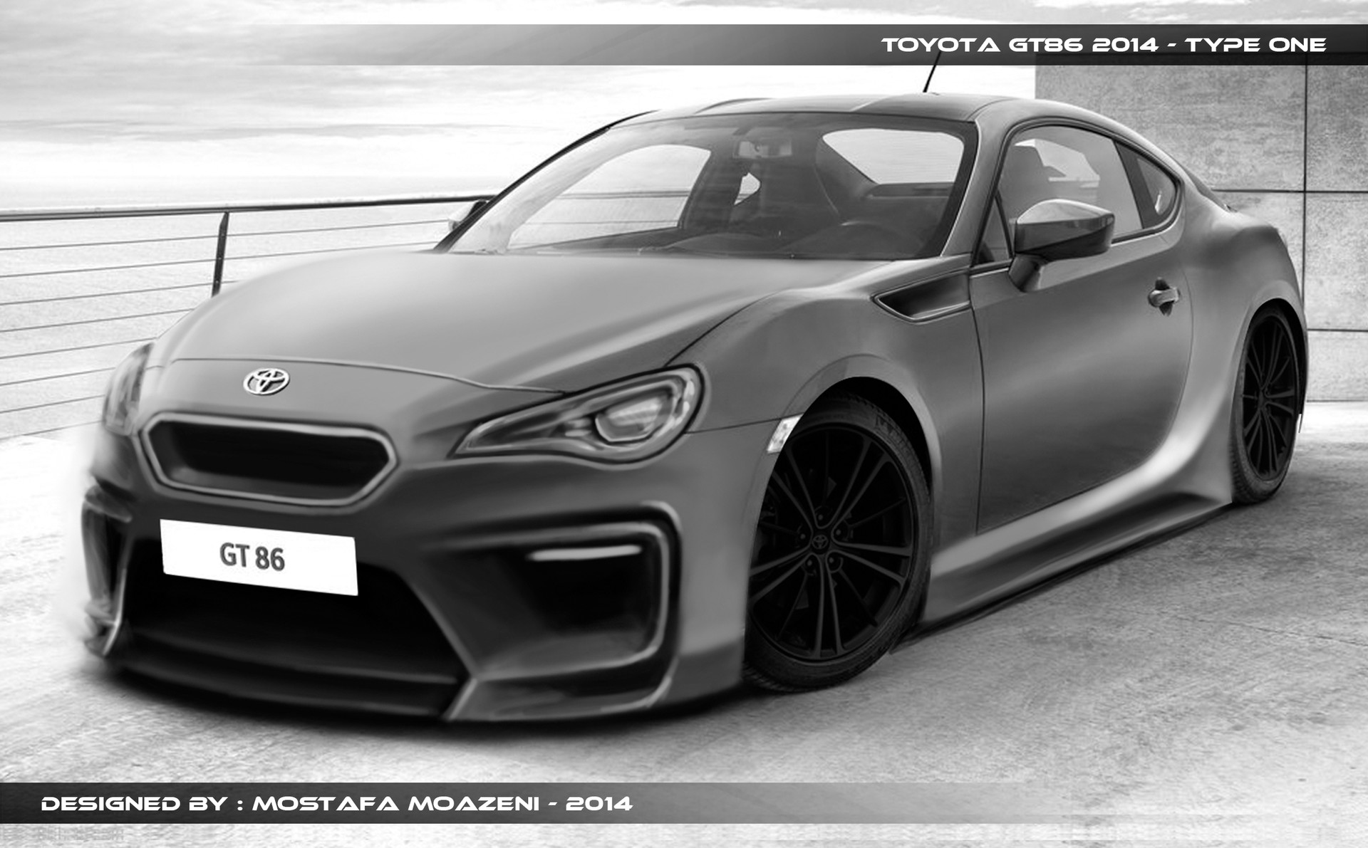 Mostafa Moazeni Design - Toyota GT86 2014 Full body kit type 1