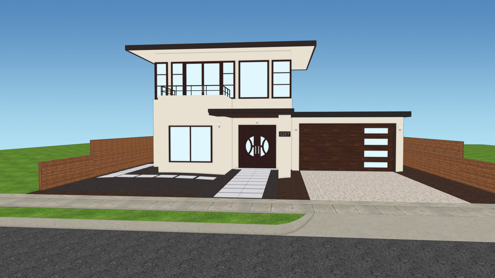 Modern House Version 2 / Maya / Ground by Storm8 