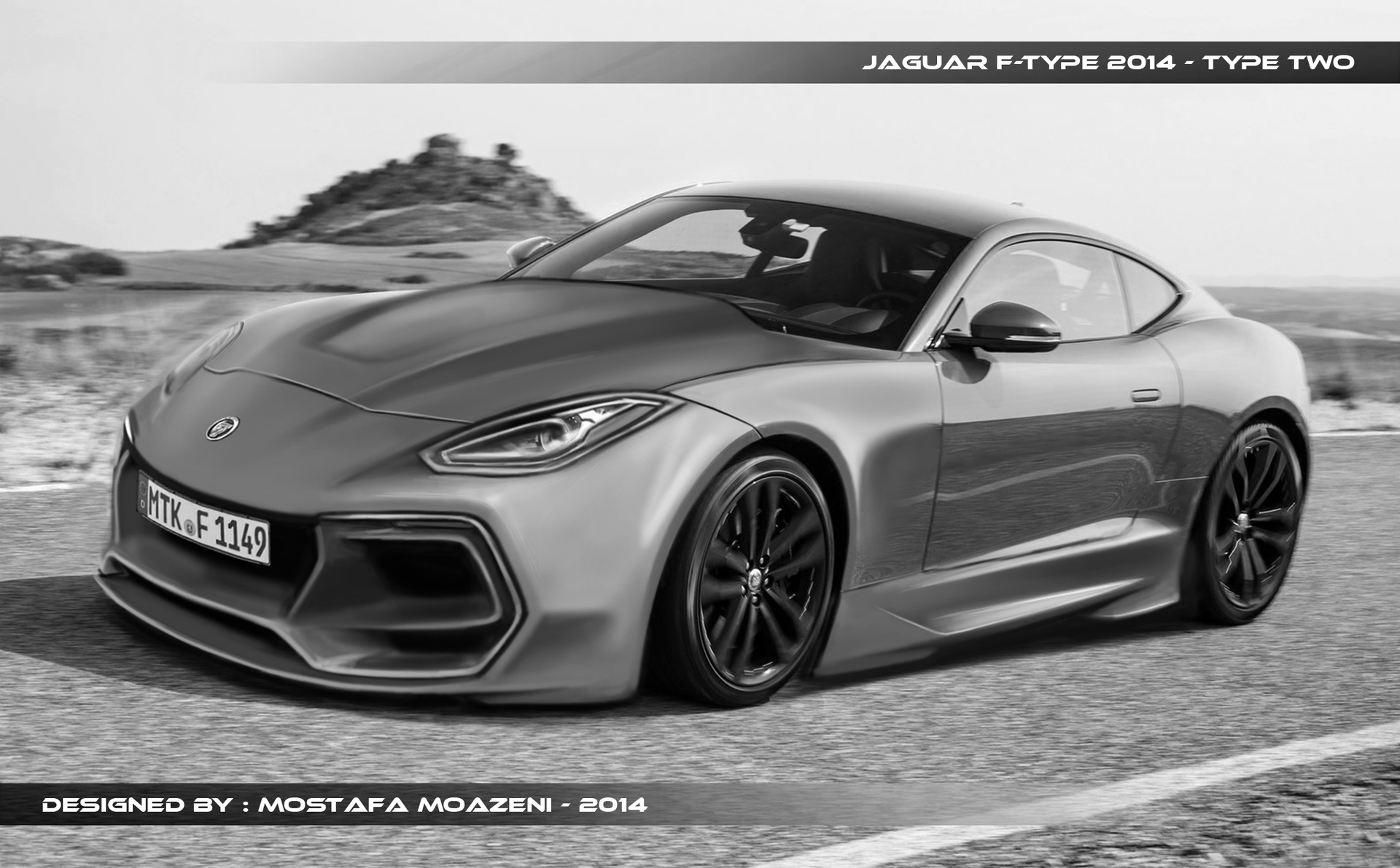 Mostafa Moazeni Design Jaguar F type 2014 Full body kit type 2