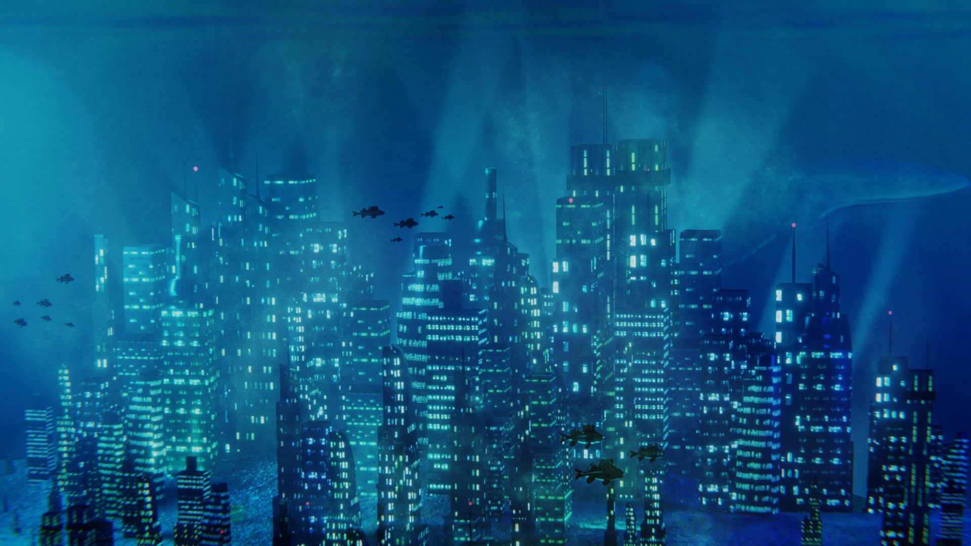 Artstation The Underwater City Ace Lyons