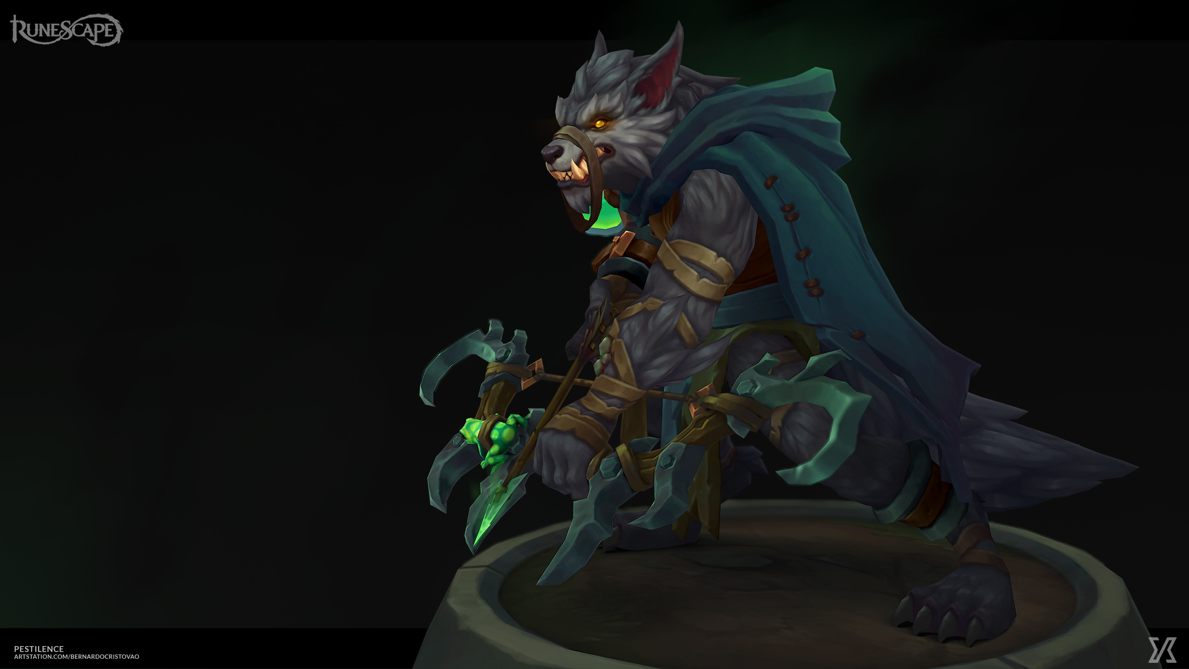 Bernardo Cristovao - Pestilence - Runescape, image size:3840x2160