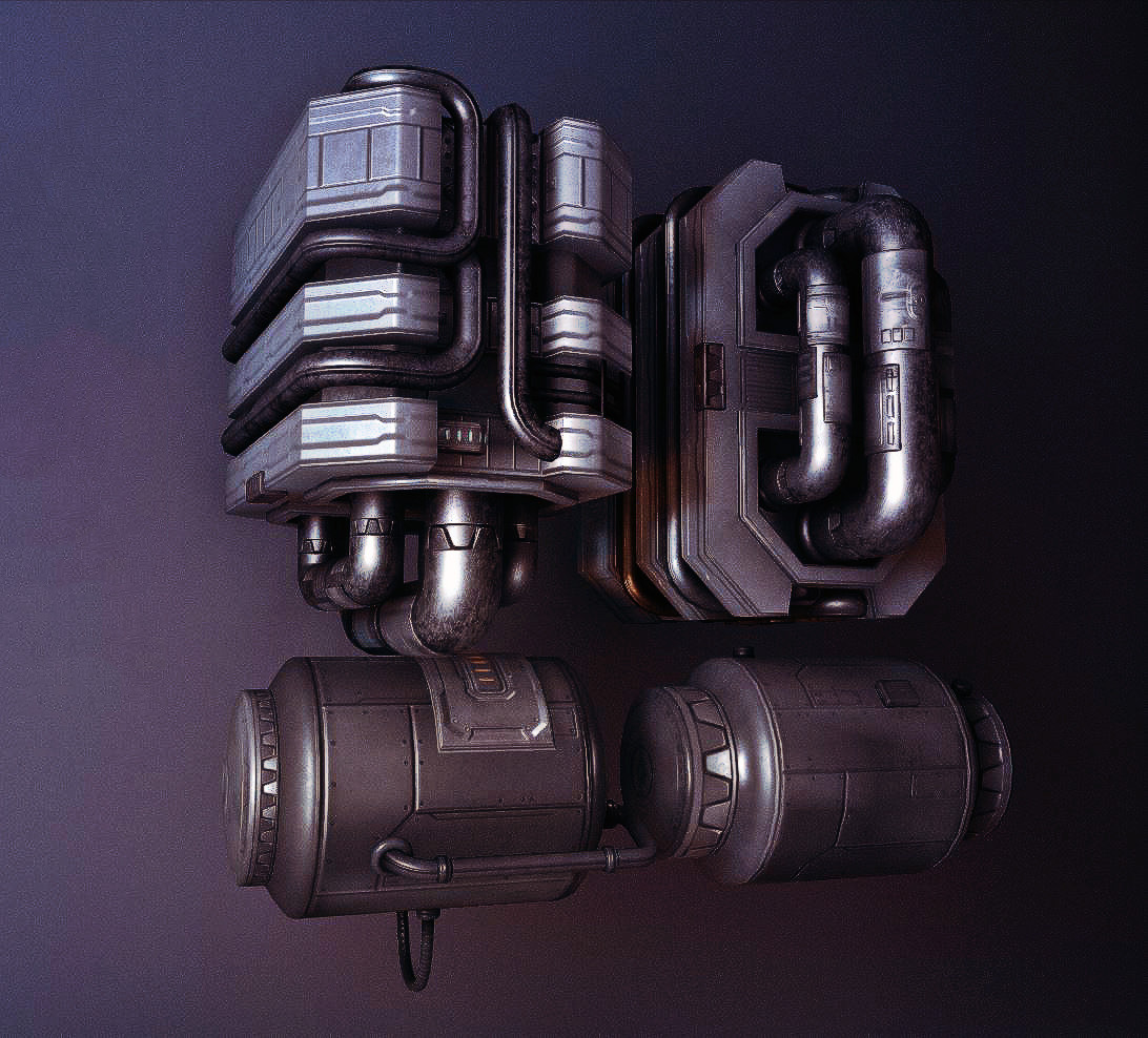 Exterior prop set (base models by another artist)