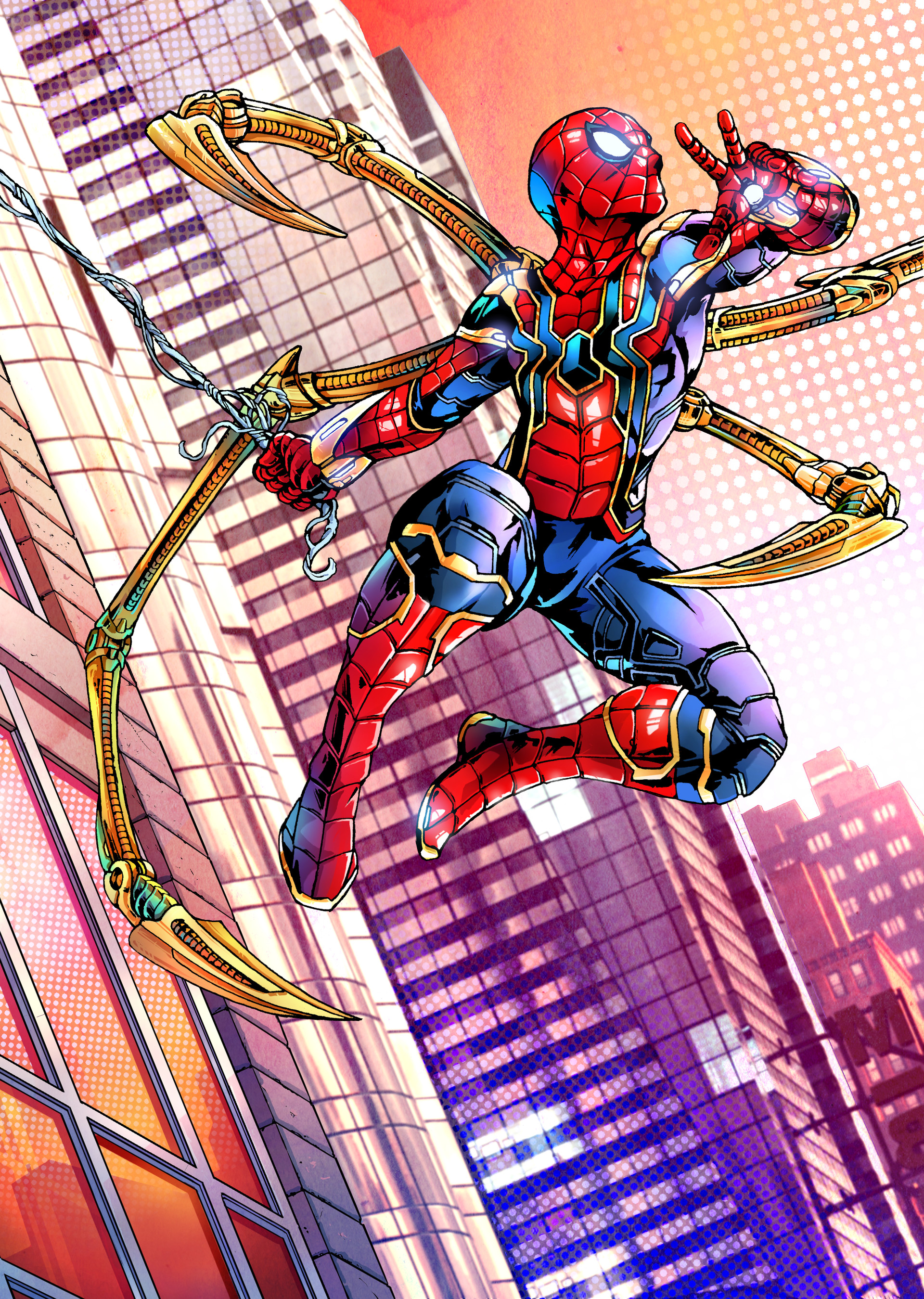 ArtStation - Infinity War Spider-Man