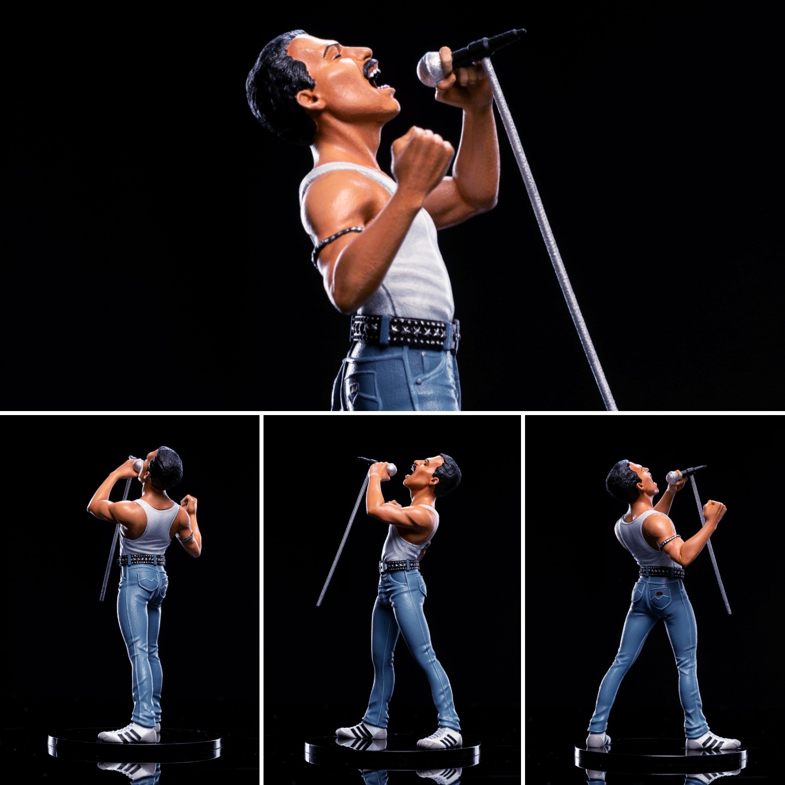 Artstation Stylized Freddie Mercury 3d Print Ryan Serrano